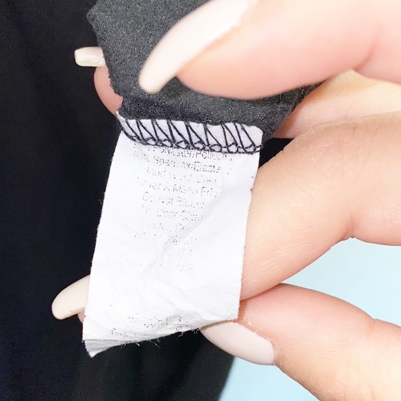 Mod Ref Black Suede High Neck Tank Top - Picture 5 of 8